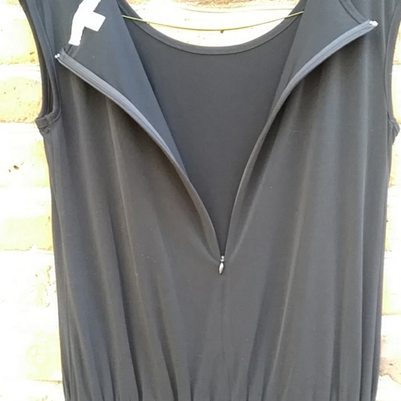 Michael Kors Drawstring-Waist Jumpsuit Black - Picture 7 of 8